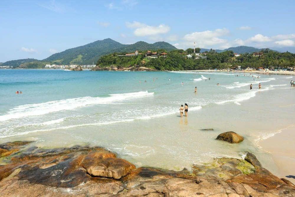 Mansao Tenorio - Suites, Estudio Ou Cobertura Pe Na Areia Ubatuba Bagian luar foto